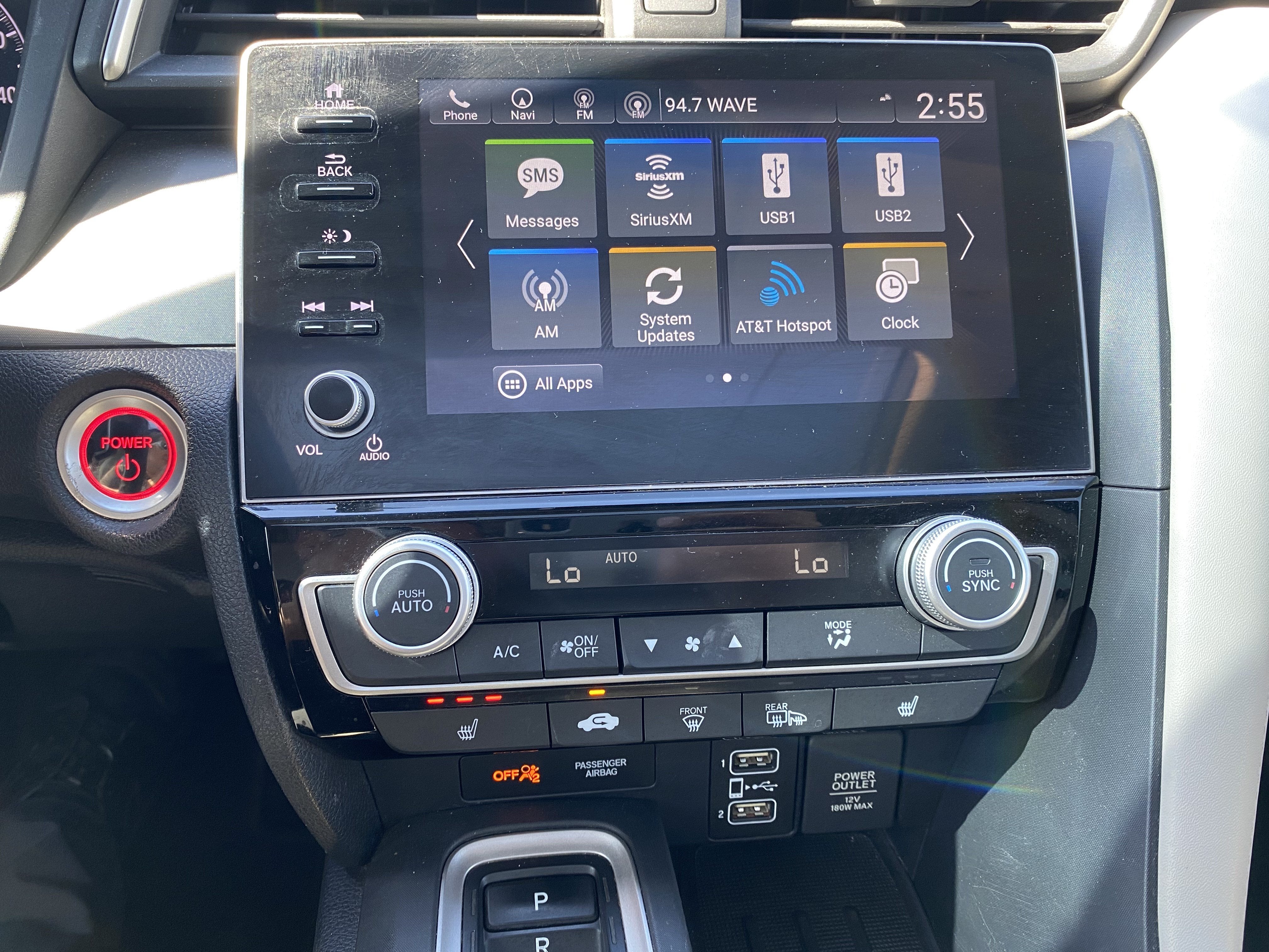2020 Honda Insight TOURING CVT