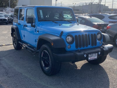 2017 Jeep Wrangler Unlimited Sport