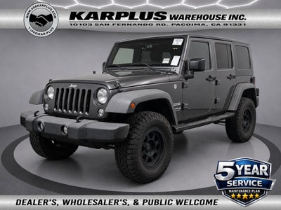 2017 Jeep Wrangler Unlimited Sport