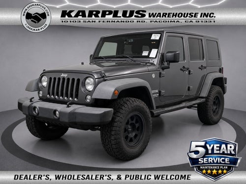 2017 Jeep Wrangler Unlimited Sport