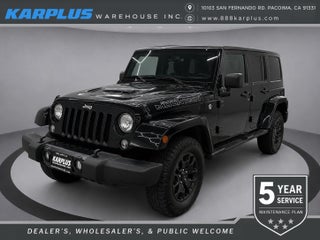 2017 Jeep Wrangler Unlimited SMOKY MOUNTAIN 4X4 *LTD A