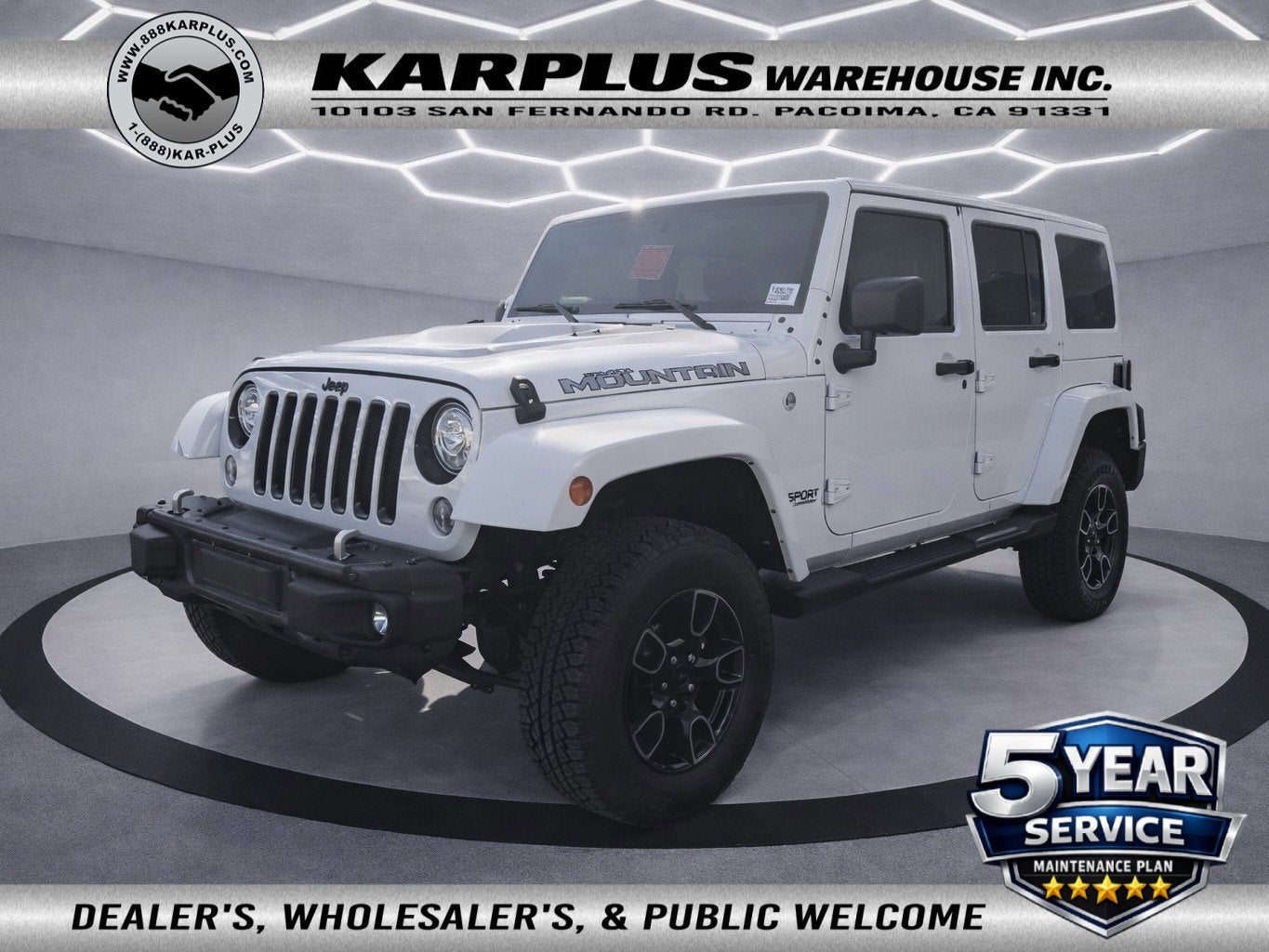 2017 Jeep Wrangler Unlimited Smoky Mountain