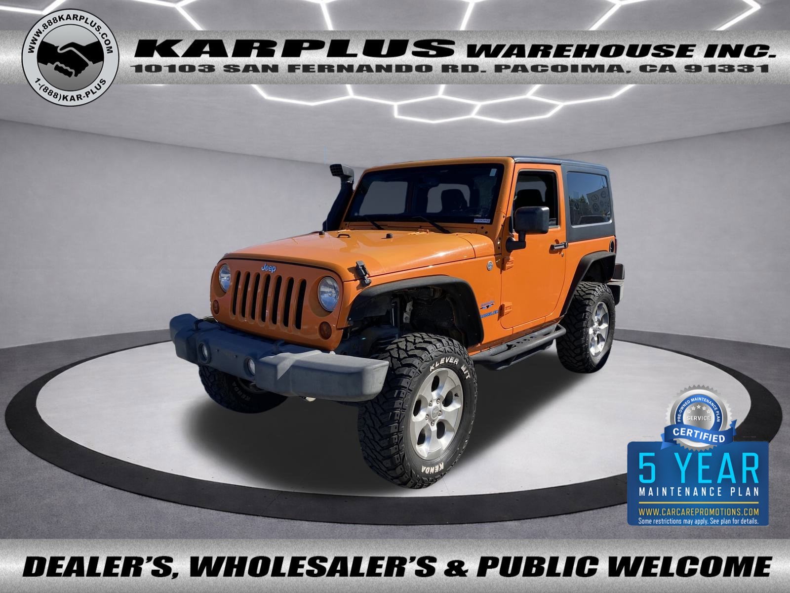 2013 Jeep Wrangler Sahara