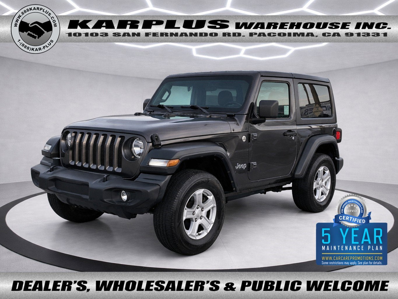 2020 Jeep Wrangler Sport S