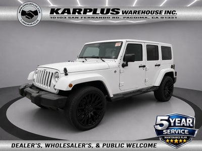 2014 Jeep Wrangler Unlimited Sahara