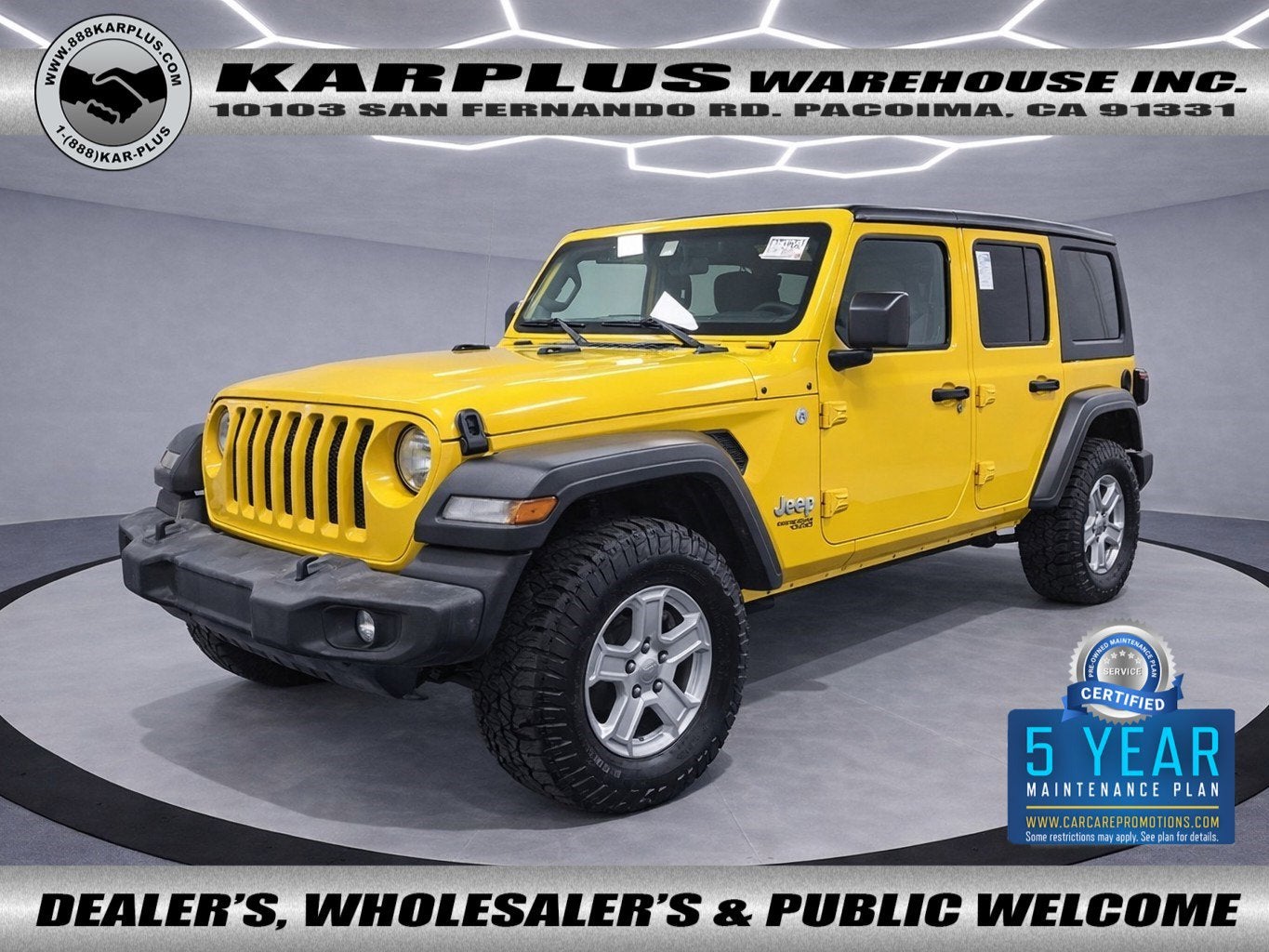 2018 Jeep Wrangler Unlimited Sport S