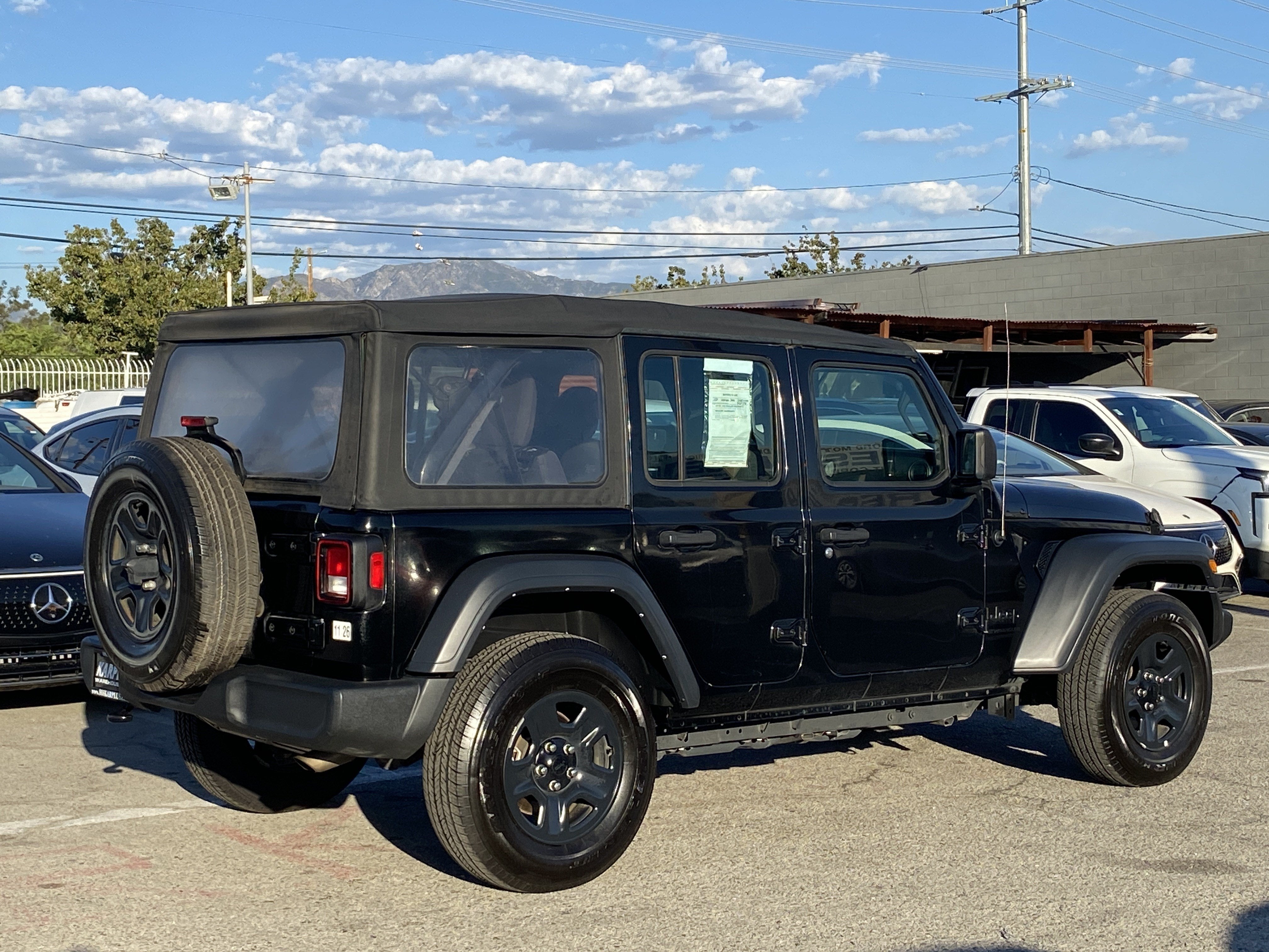 2023 Jeep Wrangler SPORT 4 DOOR 4X4