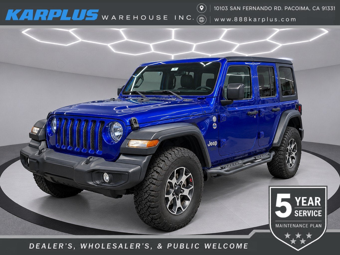 2018 Jeep Wrangler Unlimited SPORT 4X4