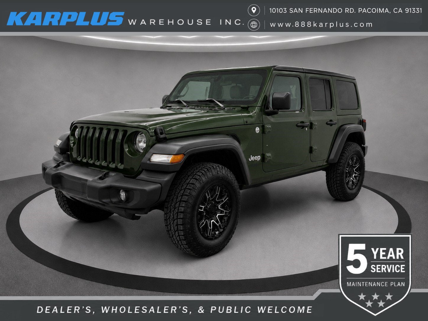 2020 Jeep Wrangler Unlimited Sport