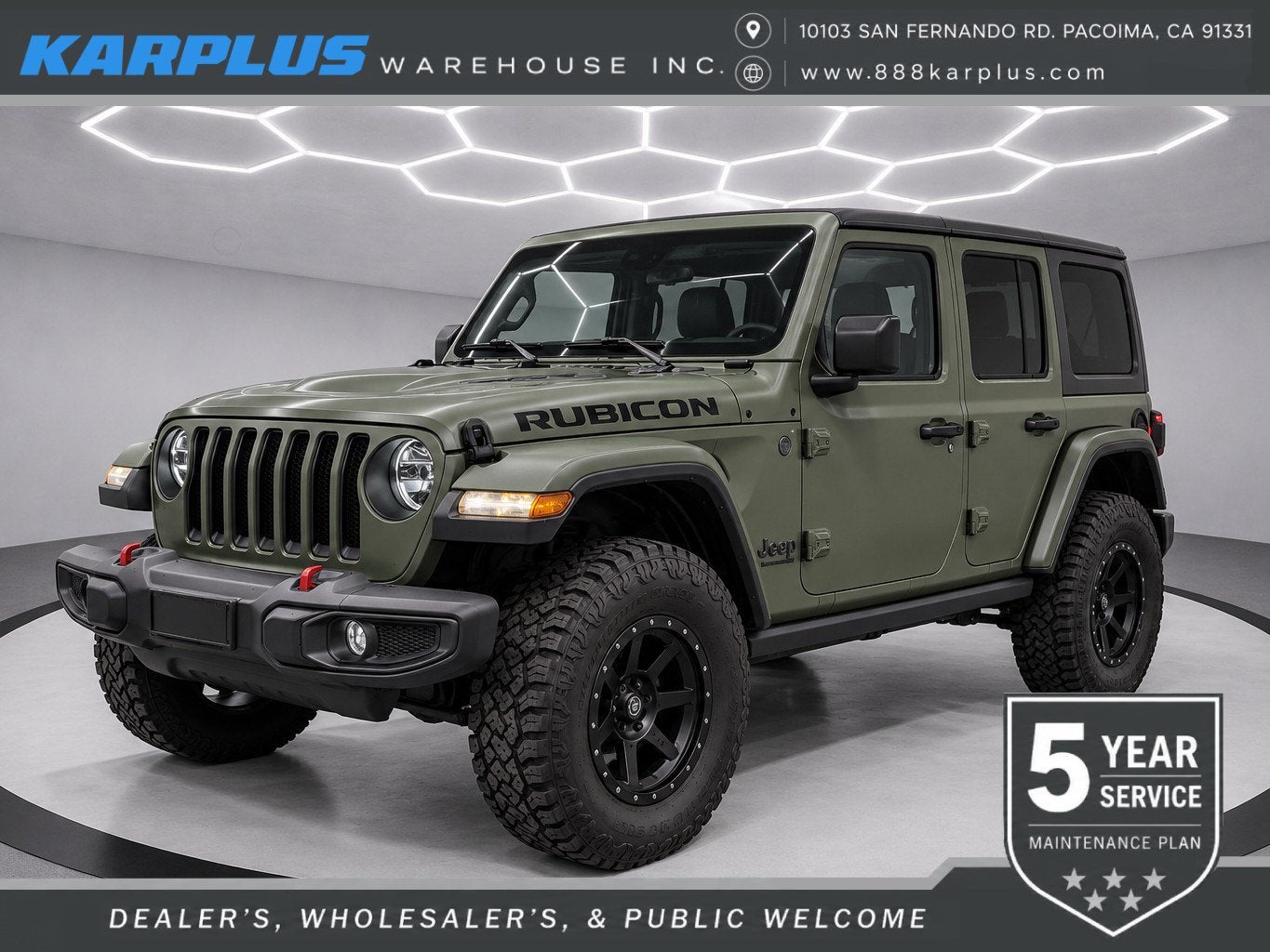 2020 Jeep Wrangler Unlimited RUBICON 4X4