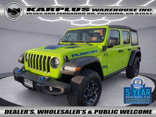 2021 Jeep Wrangler 4xe Unlimited Rubicon