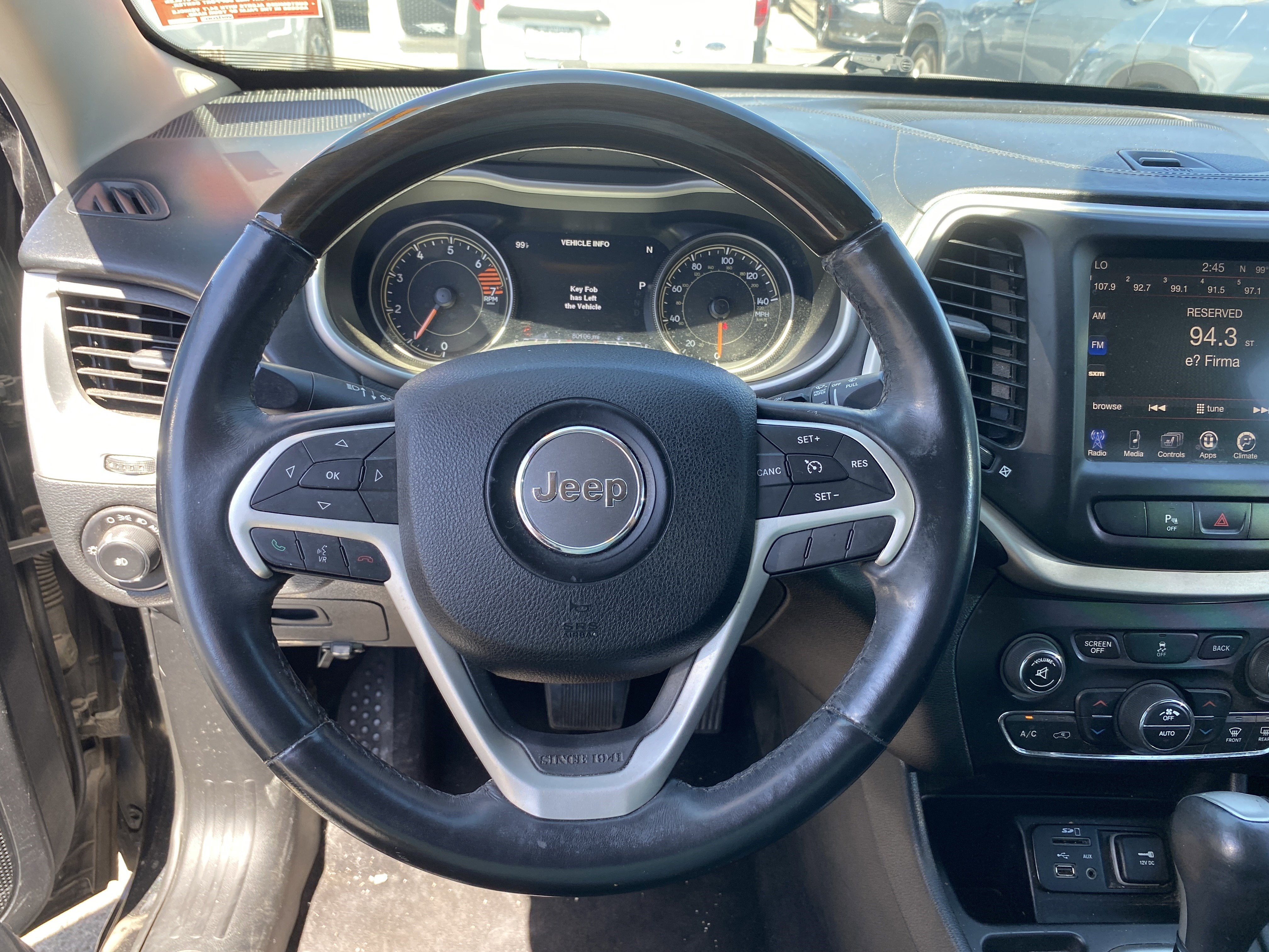 2016 Jeep Cherokee Overland