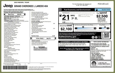 2023 Jeep Grand Cherokee L Laredo