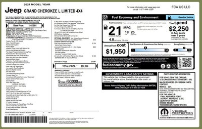 2021 Jeep Grand Cherokee L Limited