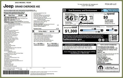 2022 Jeep Grand Cherokee 4xe 4X4
