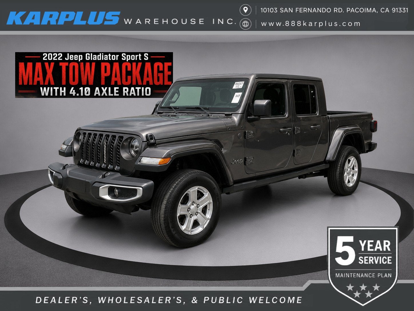 2022 Jeep Gladiator Sport S