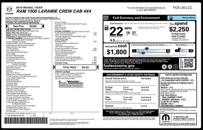 2018 RAM 1500 Laramie