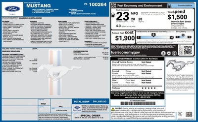 2023 Ford Mustang Base