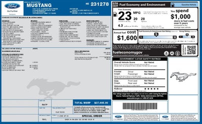 2017 Ford Mustang EcoBoost Premium