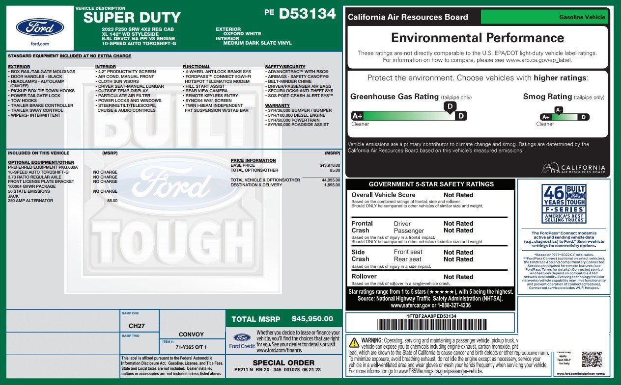 2023 Ford Super Duty F-250 SRW XL
