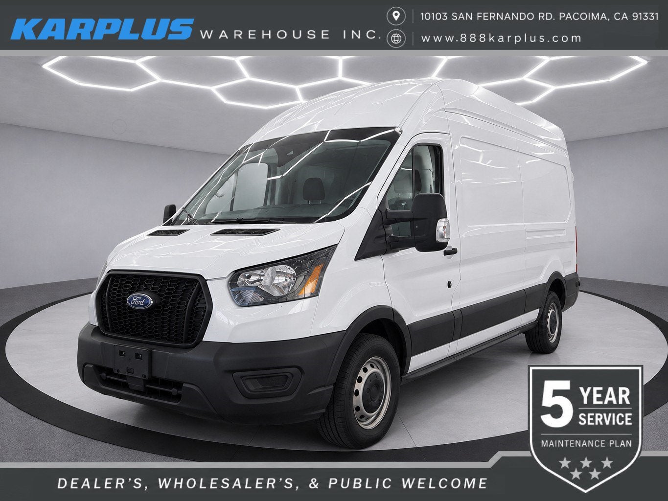 2022 Ford Transit Cargo Van T-350 148 EL HI RF 9500