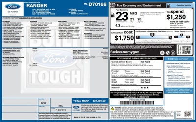 2021 Ford Ranger XL