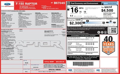2017 Ford F-150 Raptor
