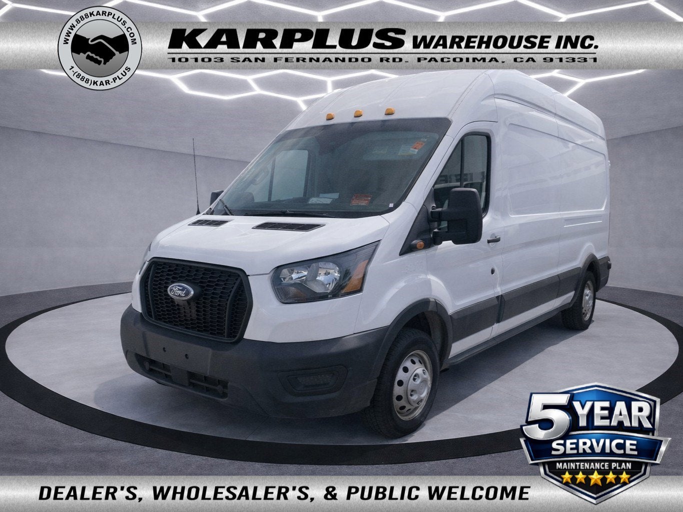 2022 Ford Transit Cargo Van T-350 HD 148" EL Hi Rf 10360 GVWR DRW RWD
