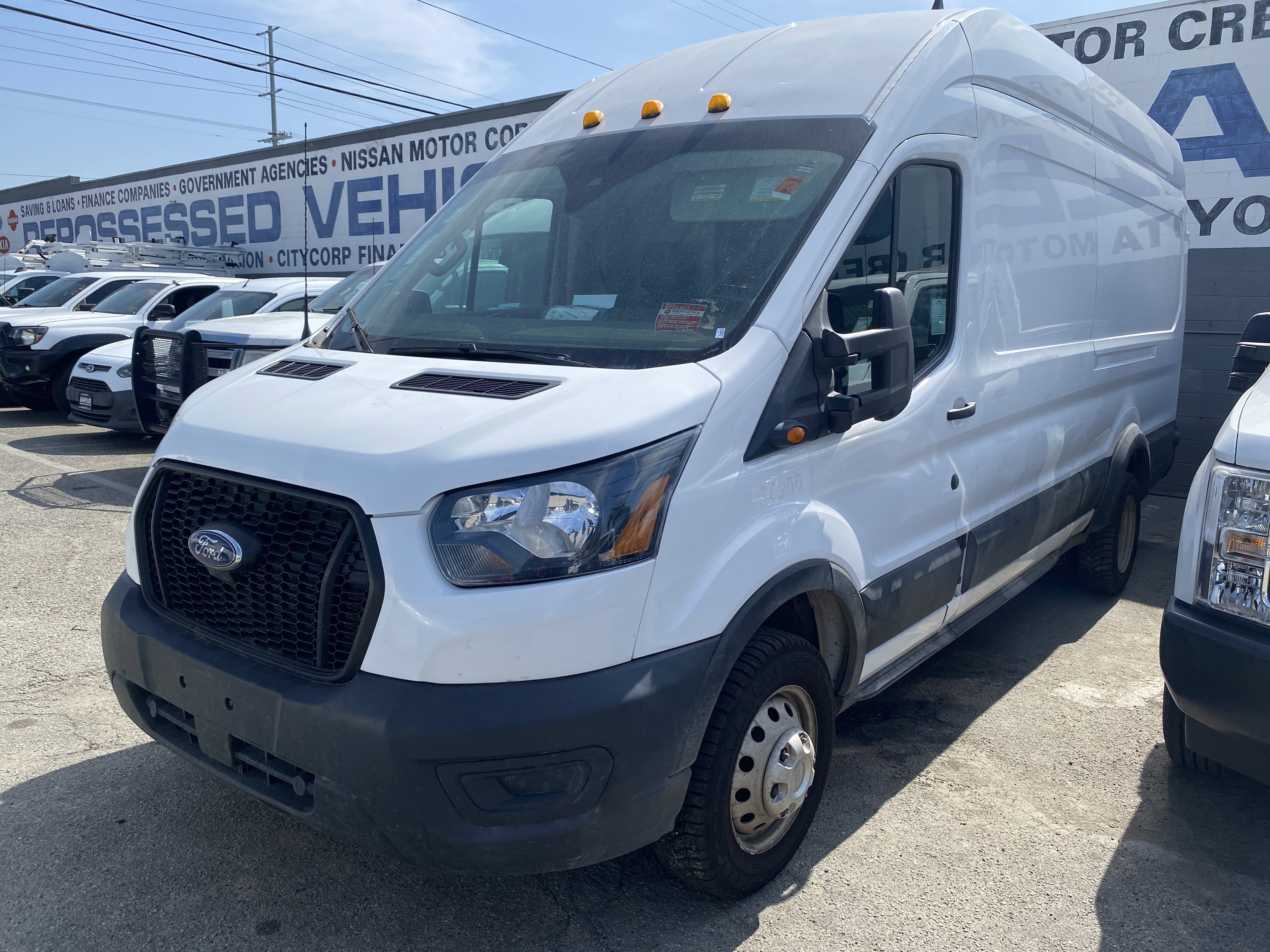 2022 Ford Transit Cargo Van T-350 HD 148" EL Hi Rf 10360 GVWR DRW RWD