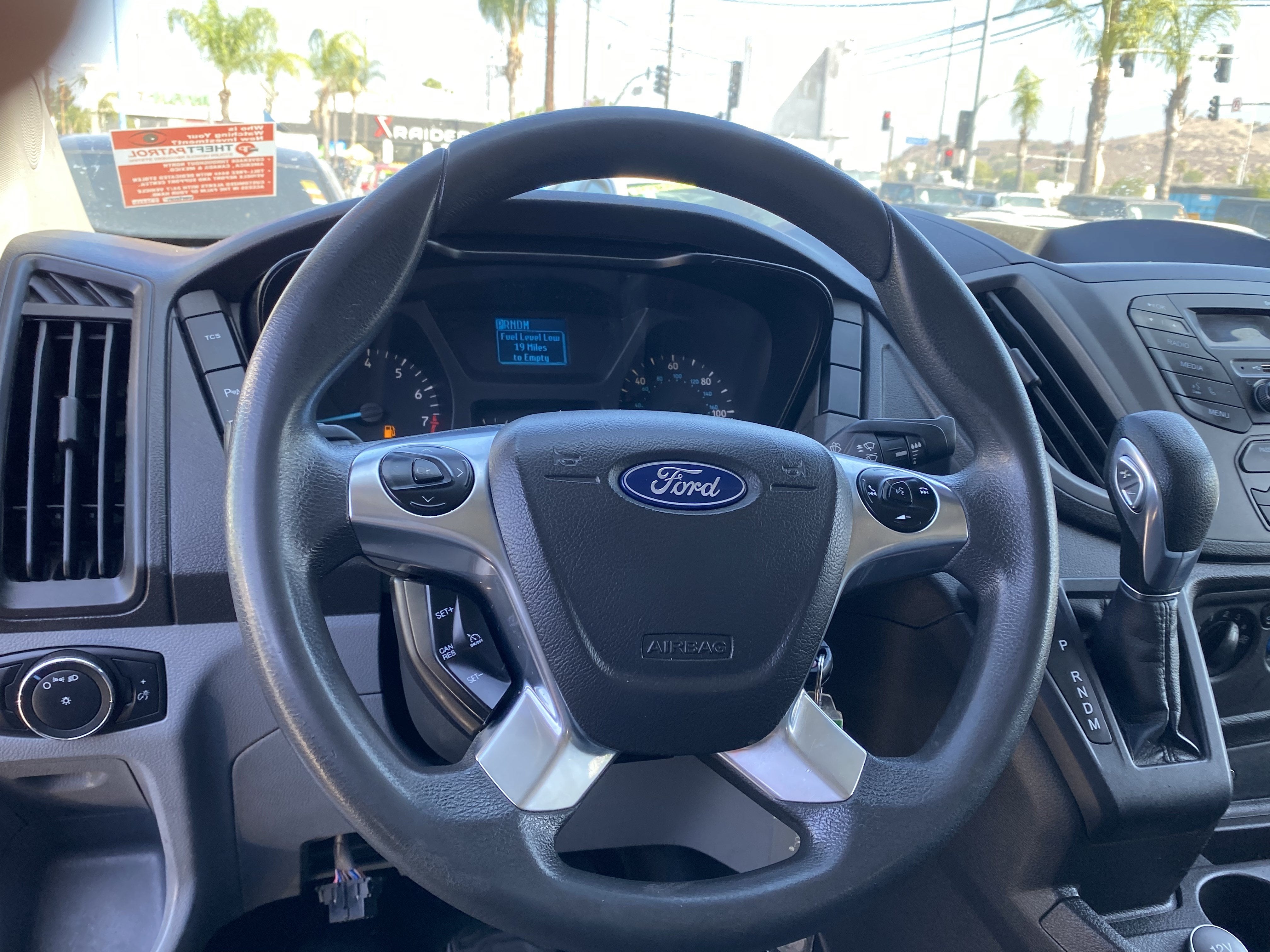 2019 Ford Transit Van T-250 148" Low Rf 9000 GVWR Sliding RH Dr