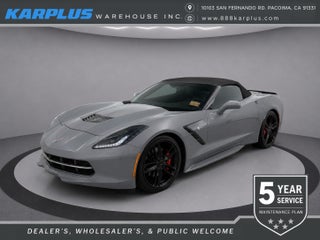 2018 Chevrolet Corvette 2DR STINGRAY CONV W/1LT