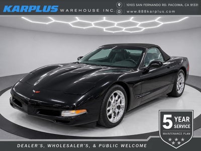 2001 Chevrolet Corvette 2DR CONVERTIBLE
