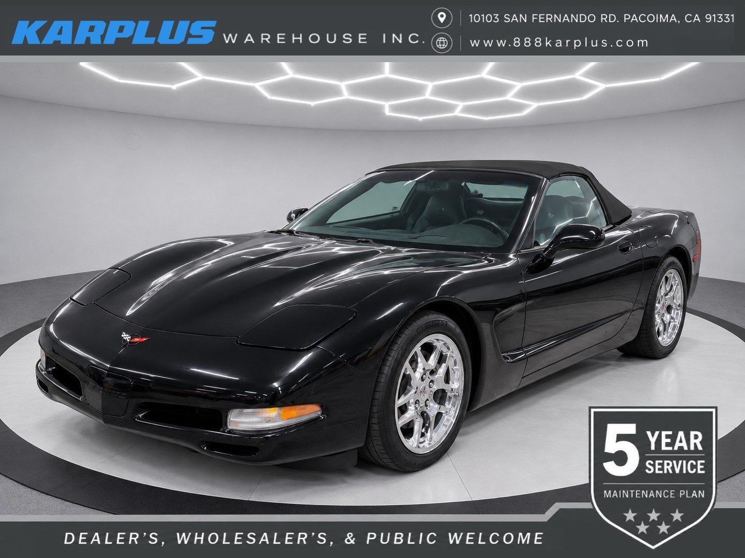 2001 Chevrolet Corvette 2DR CONVERTIBLE