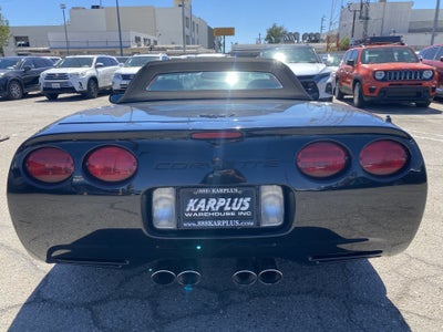2001 Chevrolet Corvette 2DR CONVERTIBLE