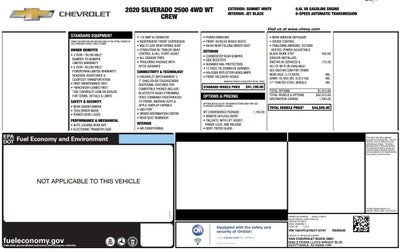 2020 Chevrolet Silverado 2500HD Work Truck