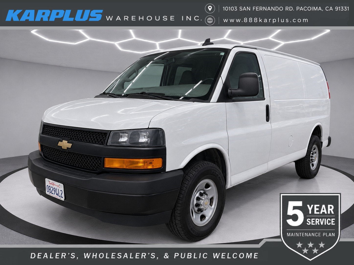 2019 Chevrolet Express Cargo Van RWD 2500 135