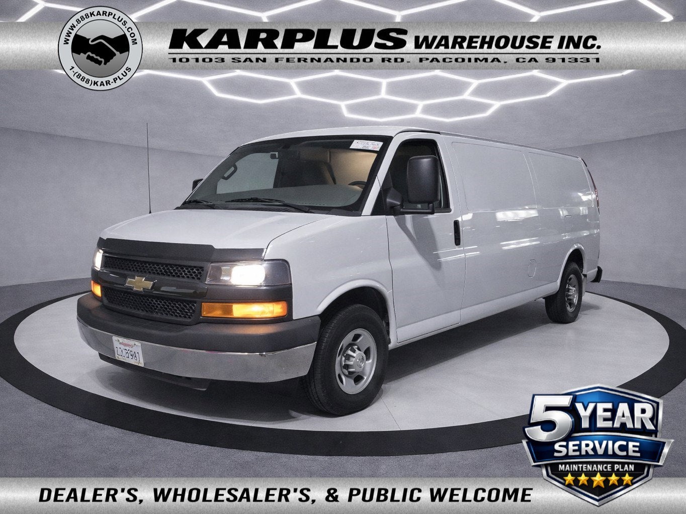 2015 Chevrolet Express Cargo Van RWD 2500 155"