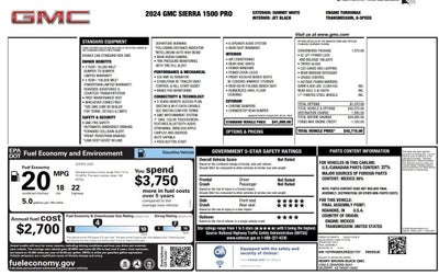 2024 GMC Sierra 1500 Pro