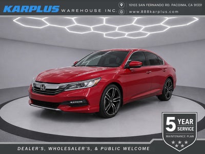 2016 Honda Accord Sedan 4DR I4 CVT SPORT