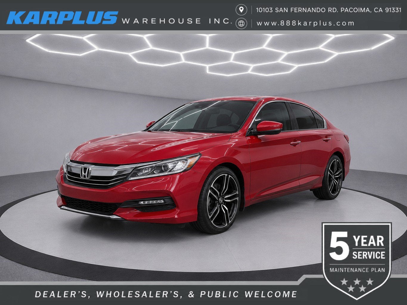 2016 Honda Accord Sedan 4DR I4 CVT SPORT