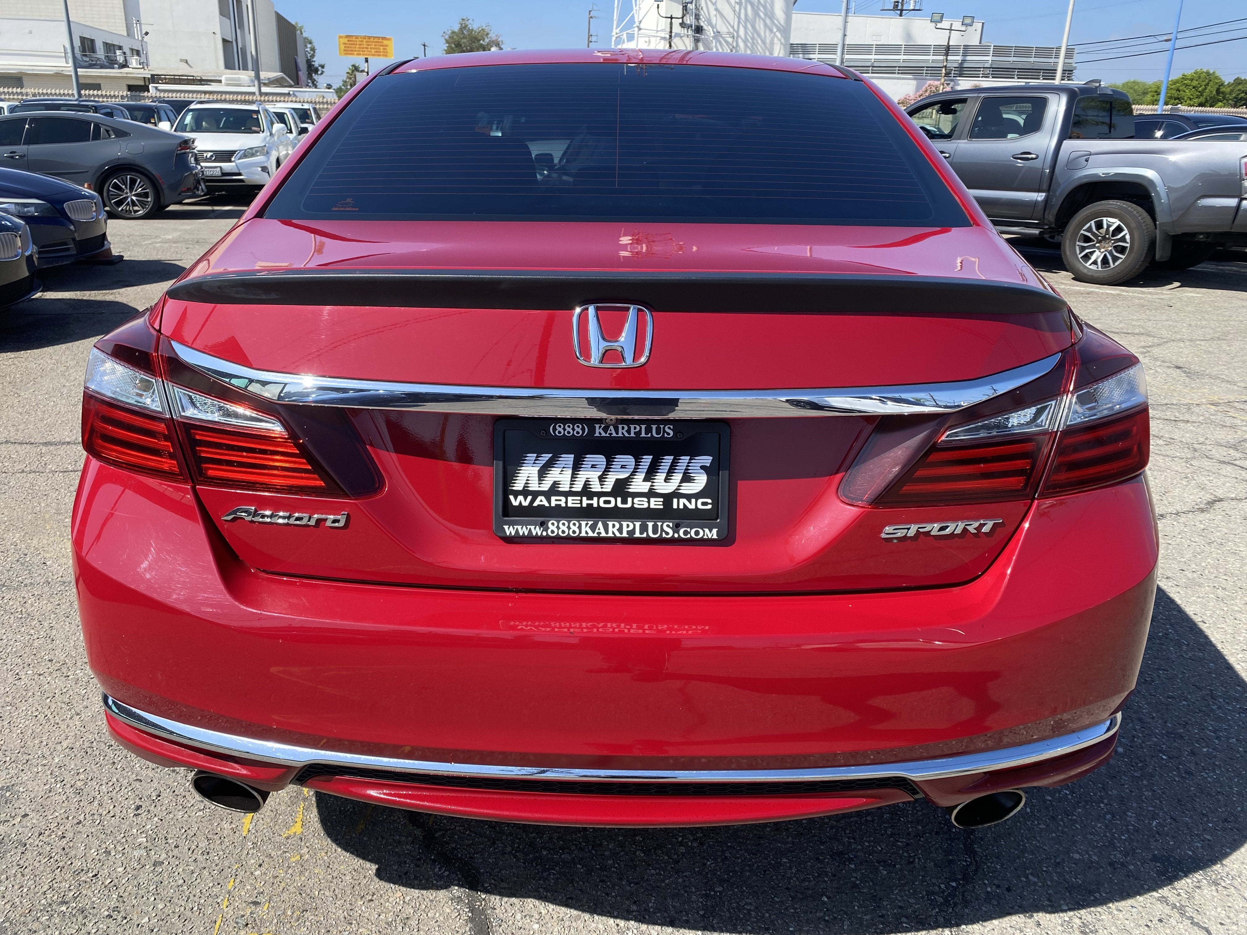 2016 Honda Accord Sedan 4DR I4 CVT SPORT