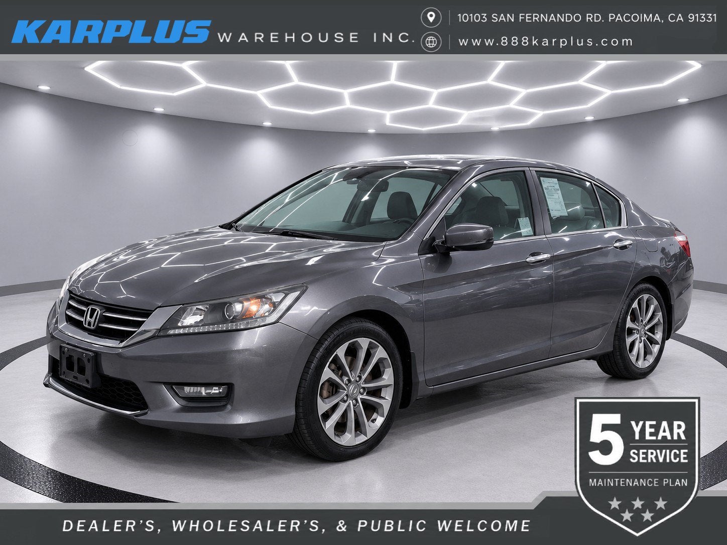 2015 Honda Accord Sedan 4DR I4 CVT SPORT