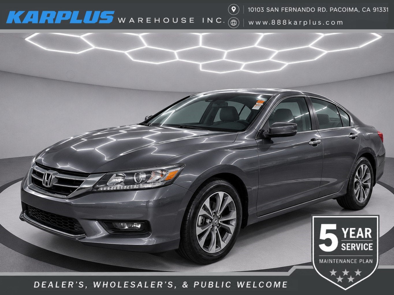 2015 Honda Accord Sedan 4DR I4 CVT SPORT