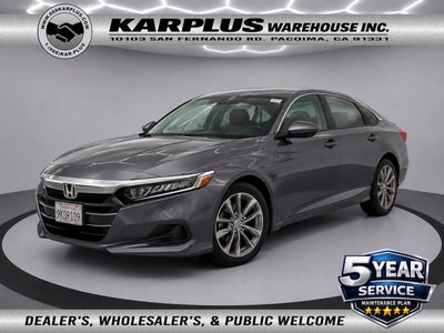 2021 Honda Accord Sedan LX