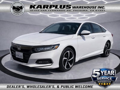 2019 Honda Accord Sedan Sport 1.5T