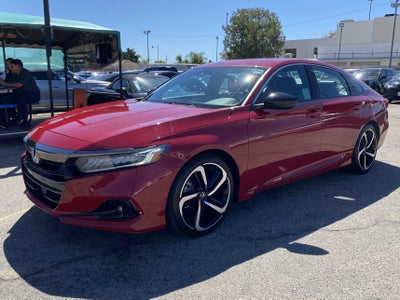 2021 Honda Accord Sedan SPORT 1.5T CVT