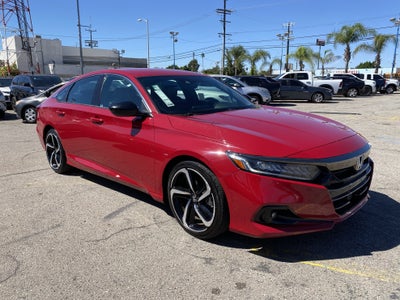 2021 Honda Accord Sedan SPORT 1.5T CVT