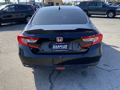 2018 Honda Accord Sedan Sport 1.5T