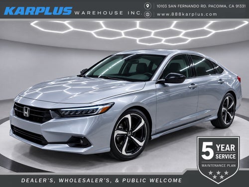 2021 Honda Accord Sedan SPORT 1.5T CVT