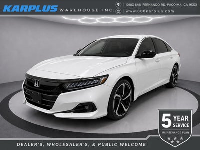 2022 Honda Accord Sedan Sport